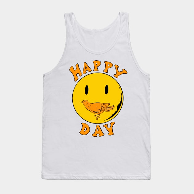 Happy Birdday Tank Top by Alien Version